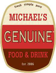 Michael's Genuine Food & Drink logo